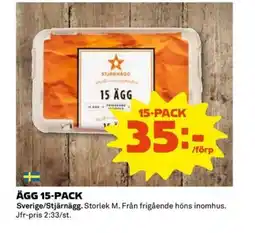 Coop Stjärnägg Ägg erbjuda