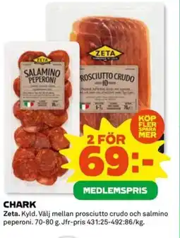 Coop ZETA Chark erbjuda