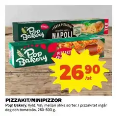 Coop Pop! Bakery Pizzakit/minipizzor erbjuda