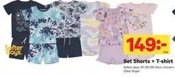 City Gross Set Shorts + T-shirt erbjuda