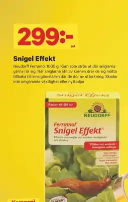City Gross Snigel Effekt erbjuda