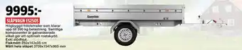 Bauhaus Easyline Släpvagn erbjuda