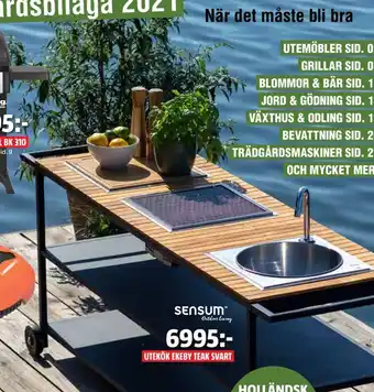 Bauhaus Sensum Utekök erbjuda