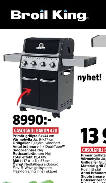 Bauhaus Broil King Gasolgrill erbjuda