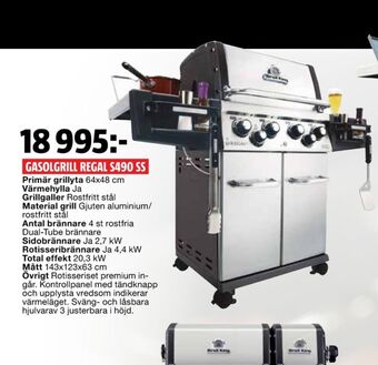 Bauhaus Broil King Gasolgrill erbjuda
