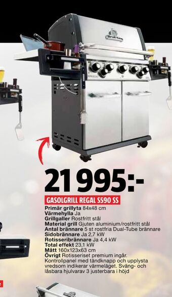 Bauhaus Broil King Gasolgrill erbjuda