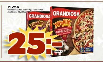 Bonum Matmarknad Pizza erbjuda