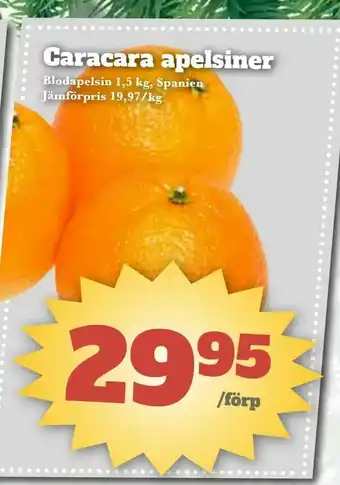 Bonum Matmarknad Caracara apelsiner erbjuda