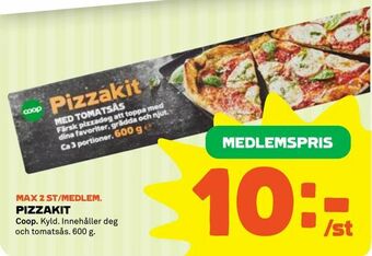 Coop Pizzakit erbjuda