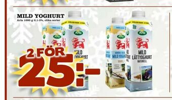 Din Mat Mild yoghurt erbjuda