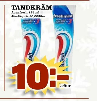 Din Mat Tandkräm erbjuda