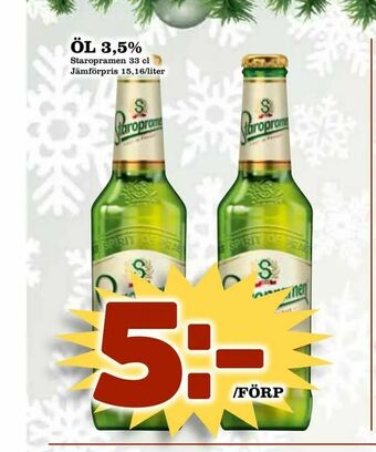 Din Mat Öl 3,5% erbjuda