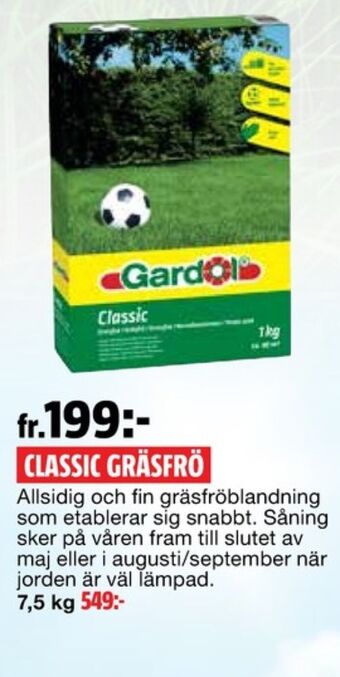 Bauhaus Gardol Gräsfrö erbjuda