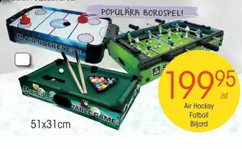 EKO Air Hockey Fotboll Biljard erbjuda