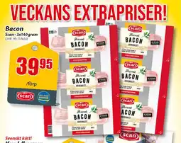 Extra Mjällby Stormarknad Bacon erbjuda