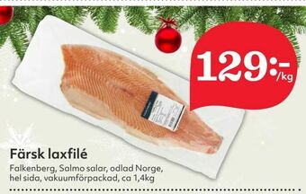 Hemköp Färsk laxfilé erbjuda