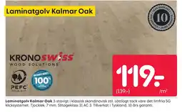 Rusta Laminatgolv Kalmar Oak erbjuda