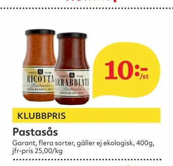 Hemköp Pastasås erbjuda