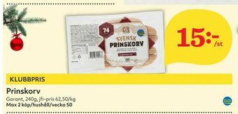 Hemköp Prinskorv erbjuda