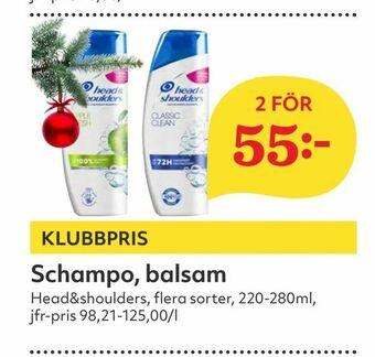 Hemköp Schampo, balsam erbjuda