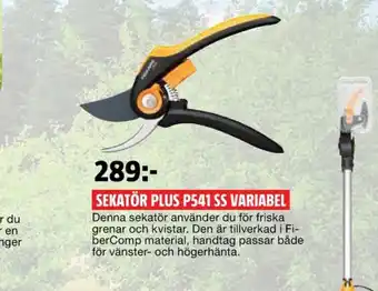 Bauhaus Fiskars Sekatör erbjuda