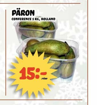Nelins päron erbjuda
