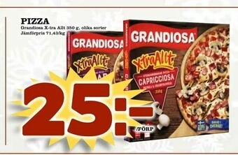 Prisma Mat Pizza erbjuda