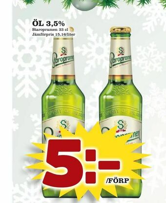 Prisma Mat Öl 3,5% erbjuda