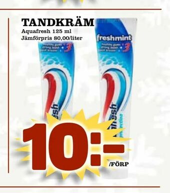 Prisma Mat Tandkräm erbjuda