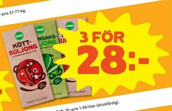 Stora Coop Buljong erbjuda