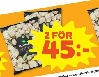 Stora Coop Blomkål erbjuda