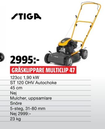 Stiga Gräsklippare