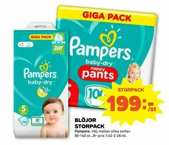 Stora Coop Blöjor storpack erbjuda