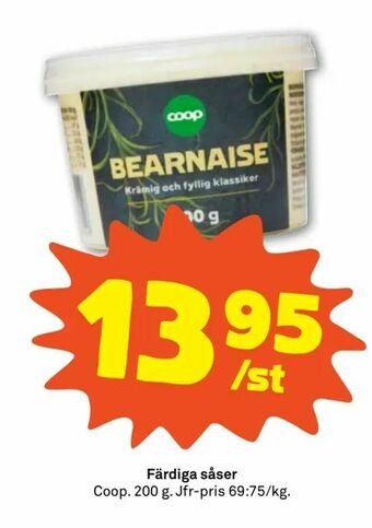 Stora Coop Färdiga såser erbjuda