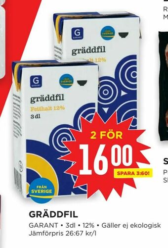 Willys Gräddfil erbjuda