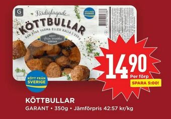 Willys Hemma Köttbullar erbjuda