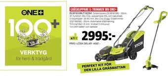 Bauhaus Ryobi Gräsklippare & trimmer erbjuda