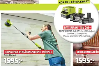 Bauhaus Ryobi Högtryckstvätt Tillbehör erbjuda