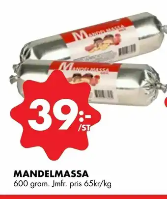 Mandelmassa