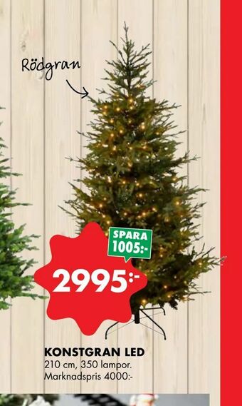 ÖoB Konstgran led erbjuda