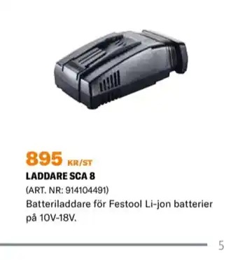 Festool Batteriladdare