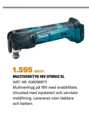 Makita Multiverktyg