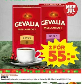 Coop Kaffe erbjuda