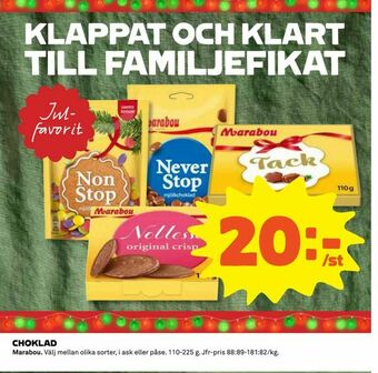 Coop Choklad erbjuda