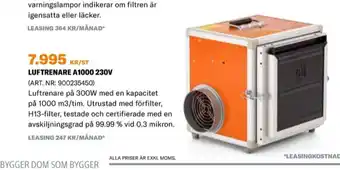 Luftrenare