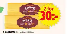 ICA Supermarket Spaghetti erbjuda