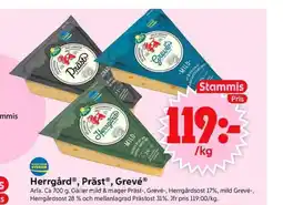 ICA Supermarket Herrgård®, PrästⓇ, GrevéⓇ erbjuda