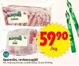 Spareribs, revbensspjäll