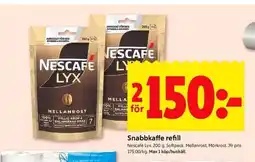 ICA Kvantum Snabbkaffe refill erbjuda