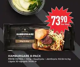Willys HAMBURGARE 8-PACK erbjuda